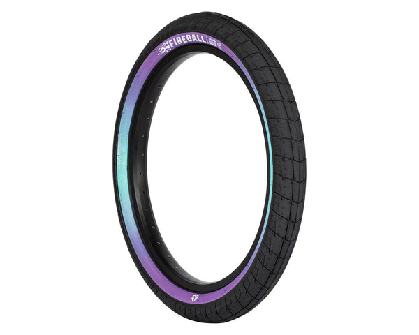 Eclat Fireball Tire Clincher Wire Purple/Teal Fade 20 x 2.3"